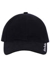 Embroidered Logo Ball Cap Black - ACNE STUDIOS - BALAAN 4