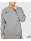 Park 20 Crew Fleece Sweatshirt Grey - NIKE - BALAAN 2