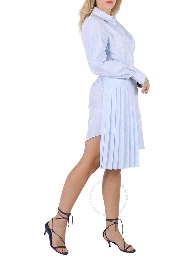 striped shirt midi dress blue - OFF WHITE - BALAAN 3