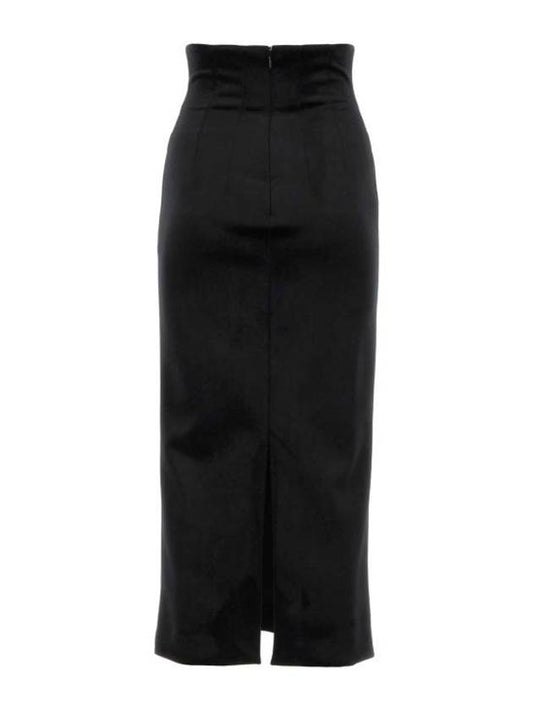 23FW Philasophy di Lorenzo Serafini Women's Midi Pencil Skirt A01095728 0555 Black BPG - PHILOSOPHY DI LORENZO SERAFINI - BALAAN 2