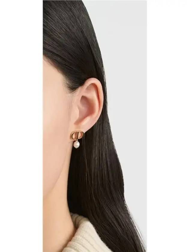 Women's Petit CD Earrings Gold - DIOR - BALAAN 6