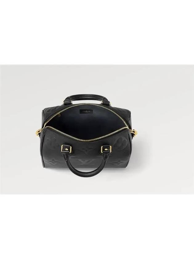 Speedy Bandouliere 25 Monogram Tote Bag Black - LOUIS VUITTON - BALAAN 4