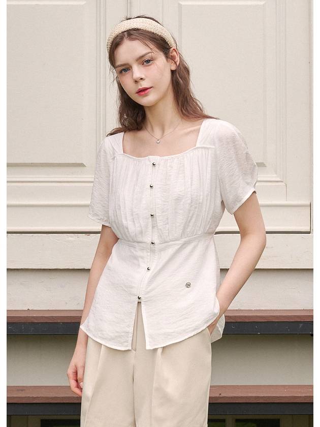 Invisible shirring strap blouse - MICANE - BALAAN 1