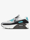 Air Max 90 LV8 Low Top Sneakers Summit White Blue - NIKE - BALAAN 2