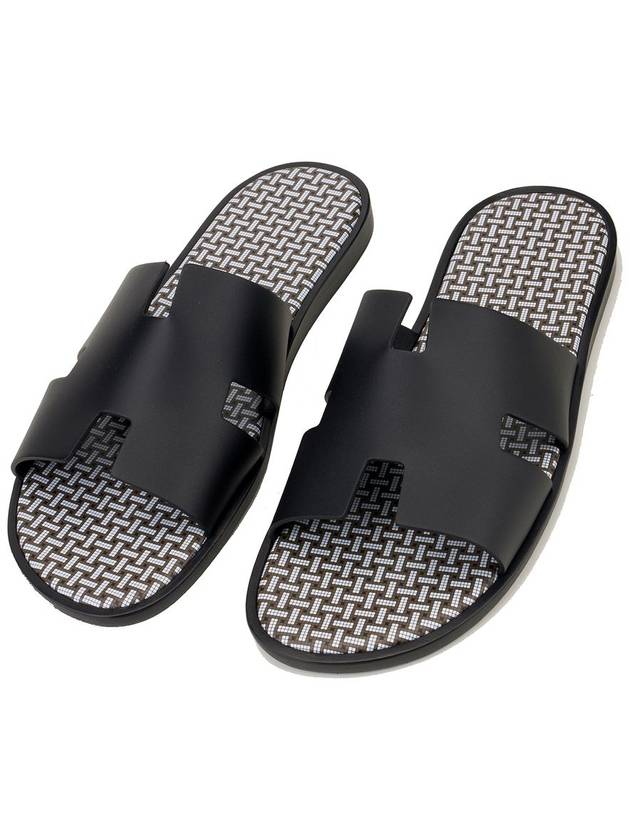 Izmir Sandals Slippers Noir - HERMES - BALAAN 2