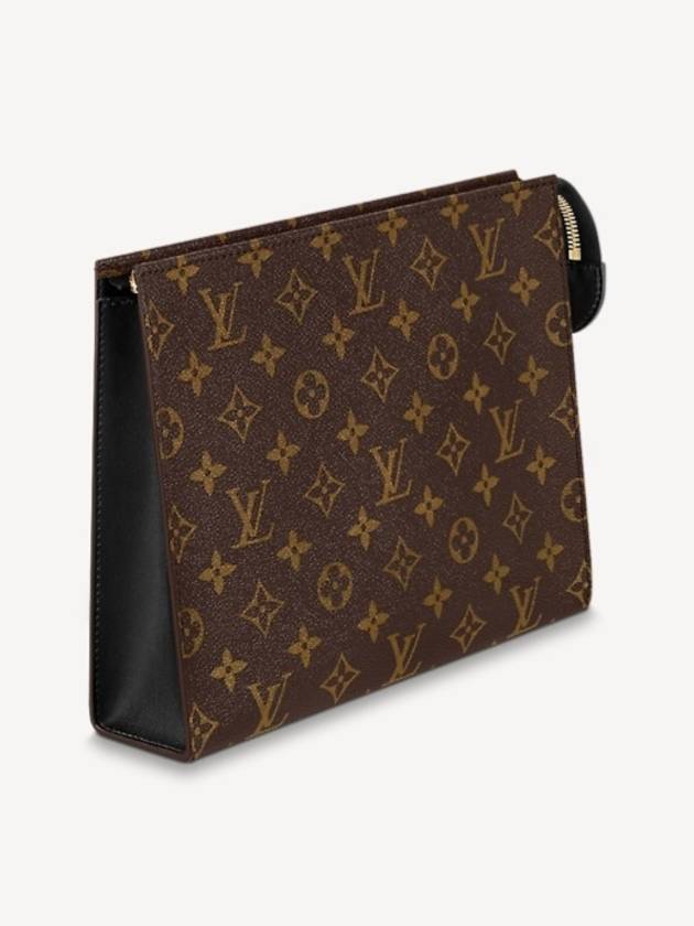 Poche Toilette NM Monogram Pouch Bag Brown - LOUIS VUITTON - BALAAN 3