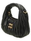 Wander Materasse Nappa leather hobo mini bag 5BP078 AN88 F0002 V OOO - MIU MIU - BALAAN 2