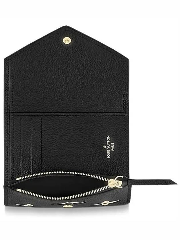 Victorine Monogram Half Wallet Black - LOUIS VUITTON - BALAAN 8