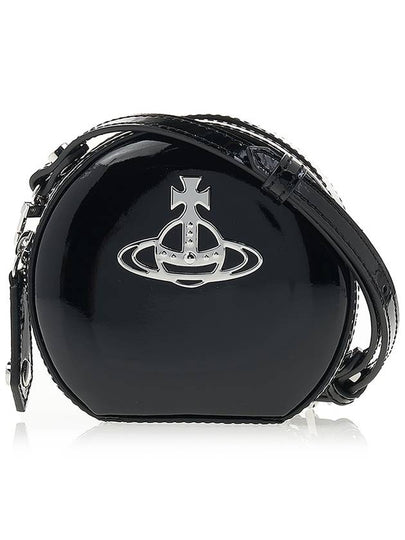 Logo All Round Zip Mini Bag Black - VIVIENNE WESTWOOD - BALAAN 2