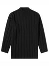 Funnel Neck Knit Top Black - OUR LEGACY - BALAAN 2