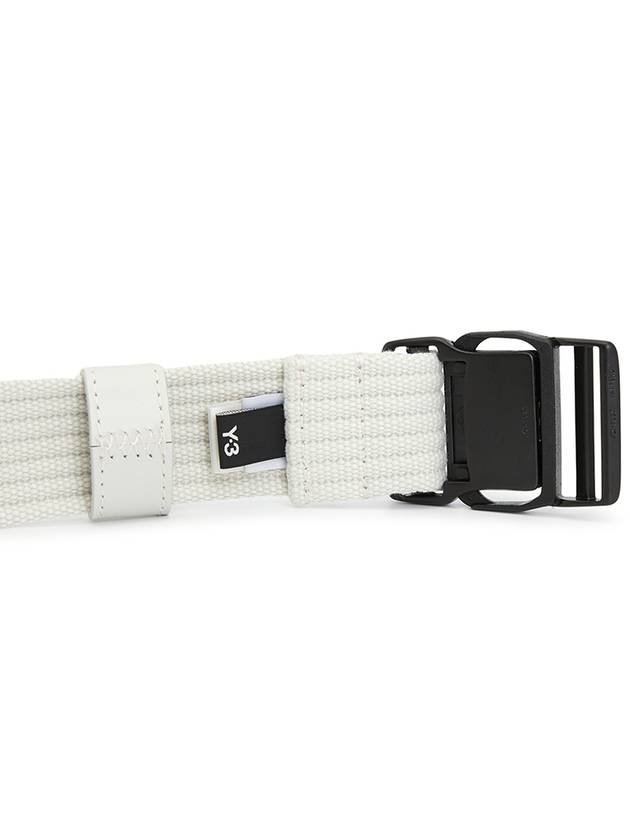 Y 3 Belt IP8974 TALC Unisex - YOHJI YAMAMOTO - BALAAN 5