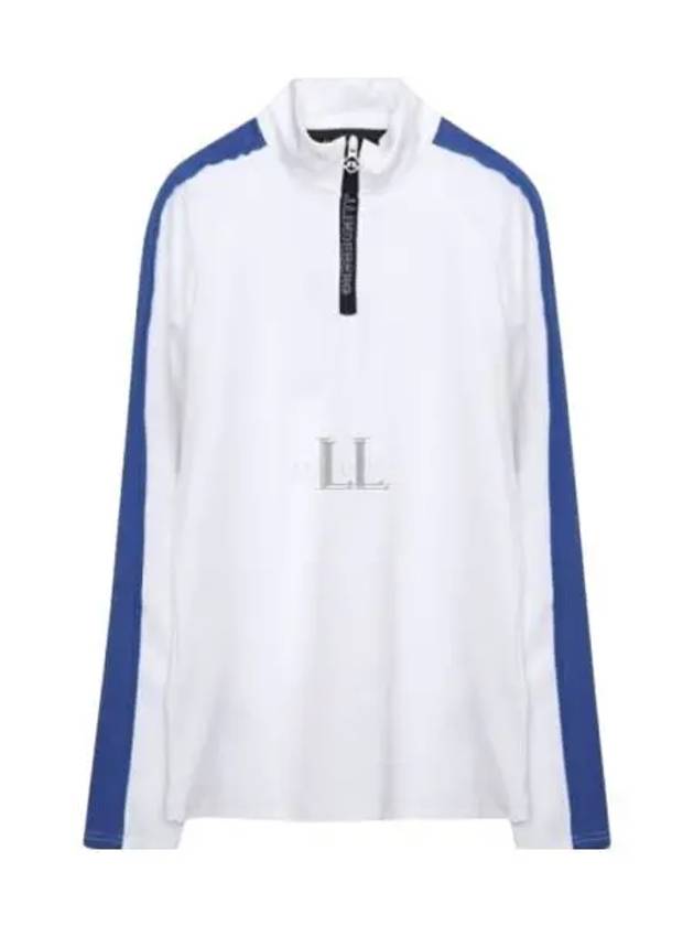 Kora Mid Layer Long Sleeve T-Shirt White - J.LINDEBERG - BALAAN 2