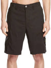 Light Stretch Cotton Bermuda Shorts Black - STONE ISLAND - BALAAN 3