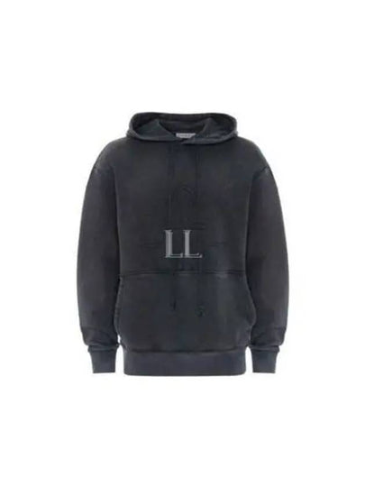 Anchor Logo Hoodie Washed Grey - JW ANDERSON - BALAAN 2