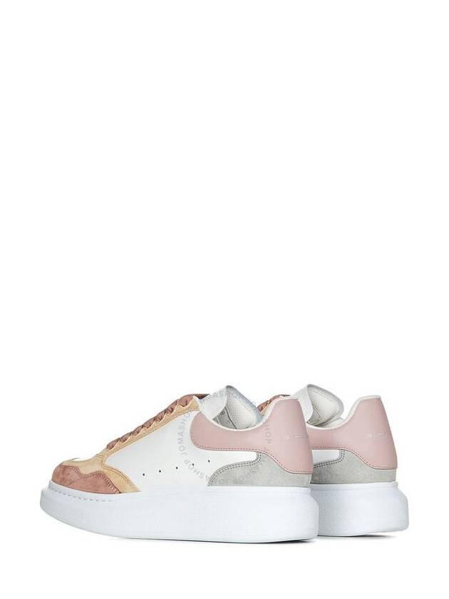 oversized leather sneakers 758982WIED2 6755 DP WH CEM VAN PA B0170487425 - ALEXANDER MCQUEEN - BALAAN 4