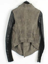 Smith Market Gray Color Jacket Women s Clothing - RICK OWENS - BALAAN 3