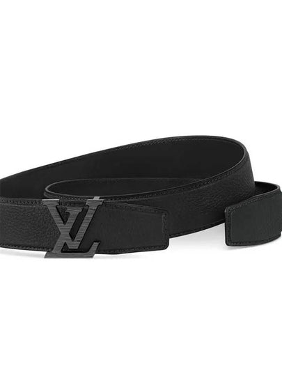 LV Heritage 35mm Reversible Leather Belt Black - LOUIS VUITTON - BALAAN 2