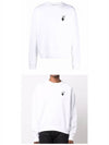 Bubble Arrow Crew Neck Sweatshirt White - OFF WHITE - BALAAN 5