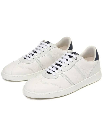 Signature Low Top Sneakers White - SALVATORE FERRAGAMO - BALAAN 2