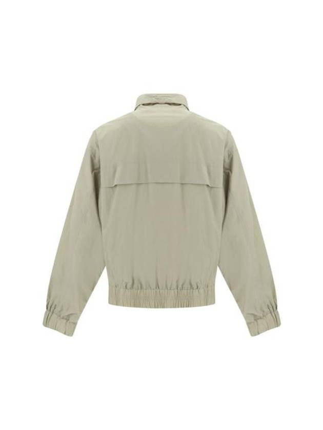 Alexandre Mattiussi Zipper Windbreaker Sage - AMI - BALAAN 3