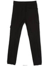 8 year old size black double zipper banding wappen cargo pants 771631014 - STONE ISLAND - BALAAN 3