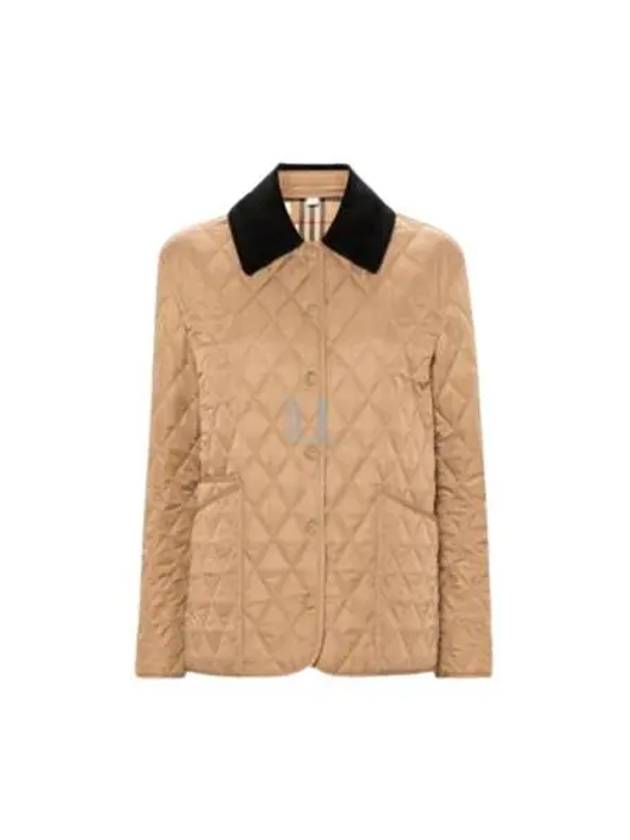 Quilted Jacket Brown - BURBERRY - BALAAN 2