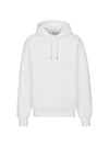 Oblique Relaxed Fit Terry Cotton Jacquard Hoodie White - DIOR - BALAAN 1