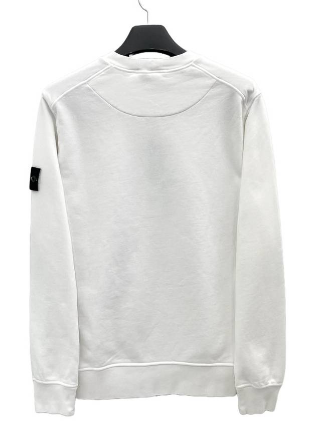 Wappen Patch Crew Neck Sweatshirt White - STONE ISLAND - BALAAN 3