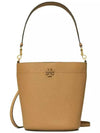 McGraw Logo Bucket Bag Beige - TORY BURCH - BALAAN 3