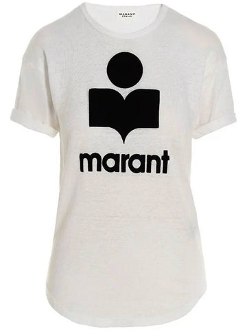 23FW KOLDI Linen Tshirt TS0004FA A1N09E 20WH - ISABEL MARANT - BALAAN 1