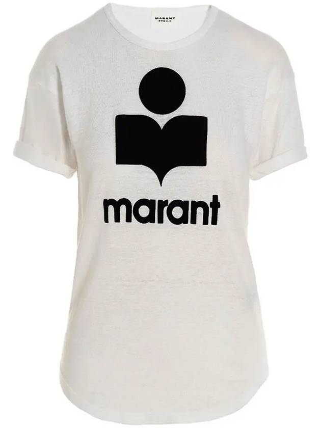 23FW KOLDI Linen Tshirt TS0004FA A1N09E 20WH - ISABEL MARANT - BALAAN 2