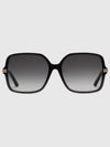 low nose bridge fit square sunglasses black acetate 755242J07401012 - GUCCI - BALAAN 2