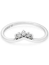 tiara wishbone sterling ring silver - PANDORA - BALAAN 4