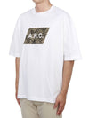 Cobra Logo Short Sleeve T-Shirt White - A.P.C. - BALAAN 5