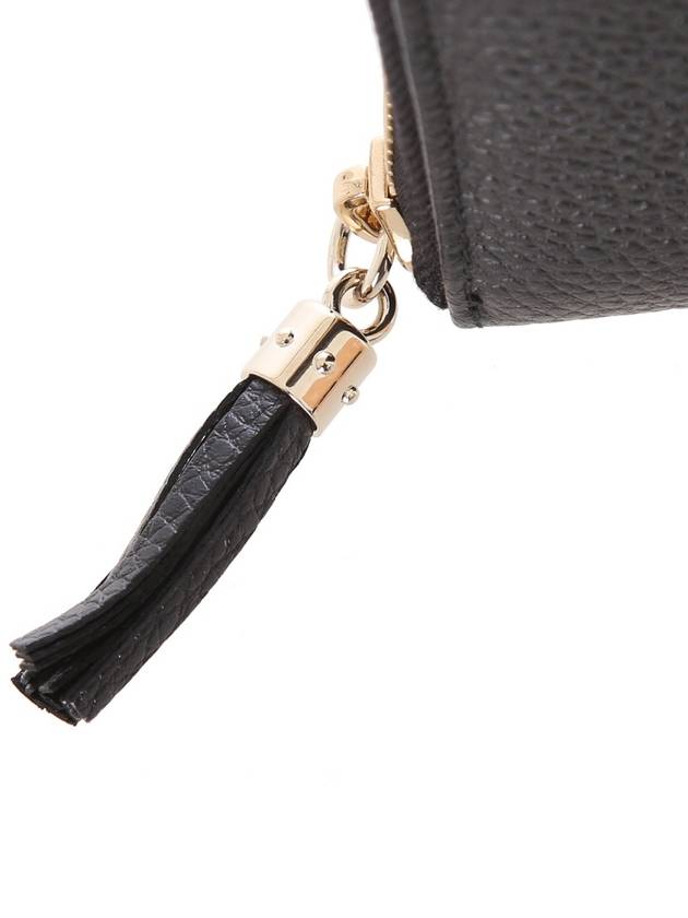 Soho Zipper Tassel Long Wallet Black - GUCCI - BALAAN 7