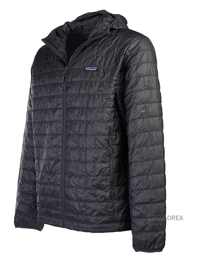 Men's Nano Puff Insulated Hooded Padding Grey - PATAGONIA - BALAAN 3