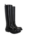 Fireman Leather Long Boots Black - BOTTEGA VENETA - BALAAN 4