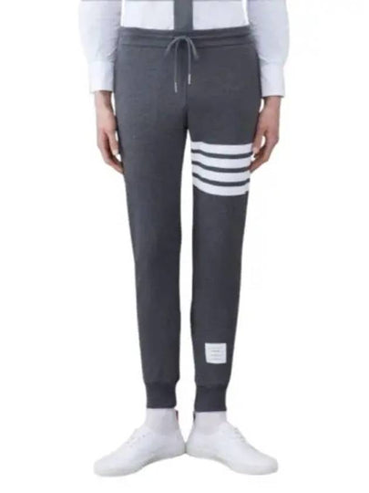 Signature 4 Bar Stripe Track Pants Dark Grey - THOM BROWNE - BALAAN 2