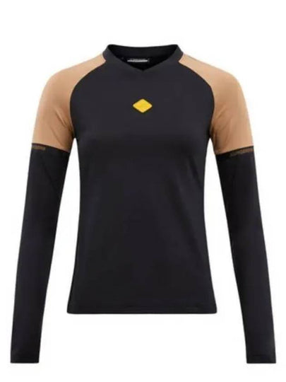 Sienna Slim Fit Long Sleeve T-Shirt Black - J.LINDEBERG - BALAAN 2