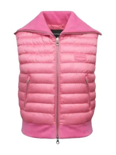 Papireto Pink Women s Outerwear Vest - DUVETICA - BALAAN 1