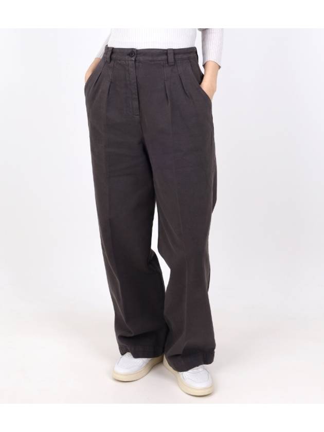 Pantalon Tressie Straight Pants Grey - A.P.C. - BALAAN 1