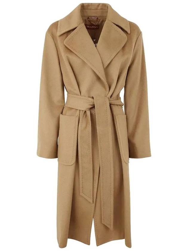 BERNARD Belted Wool Coat Camel 2360161439 006 - MAX MARA - BALAAN 1