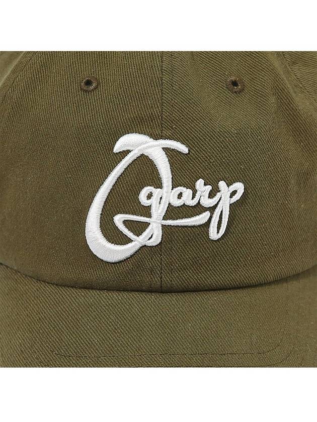 OGAFF Drawing Simple Logo Ball Cap Khaki - OGARP - BALAAN 5