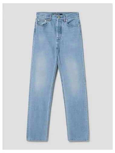 Jacquemus Women s Le Denim Droit Light Blue Domestic Product GM0024030654304 - JACQUEMUS - BALAAN 1