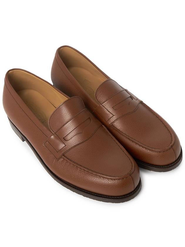 Leather Loafers Brown - J.M. WESTON - BALAAN 4