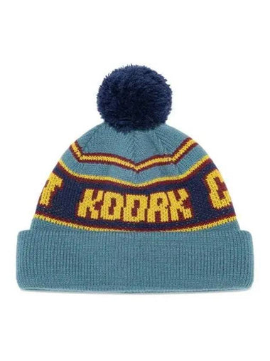 KODAK Colorest Jacquard Drop Beanie GREEN - KODO - BALAAN 1