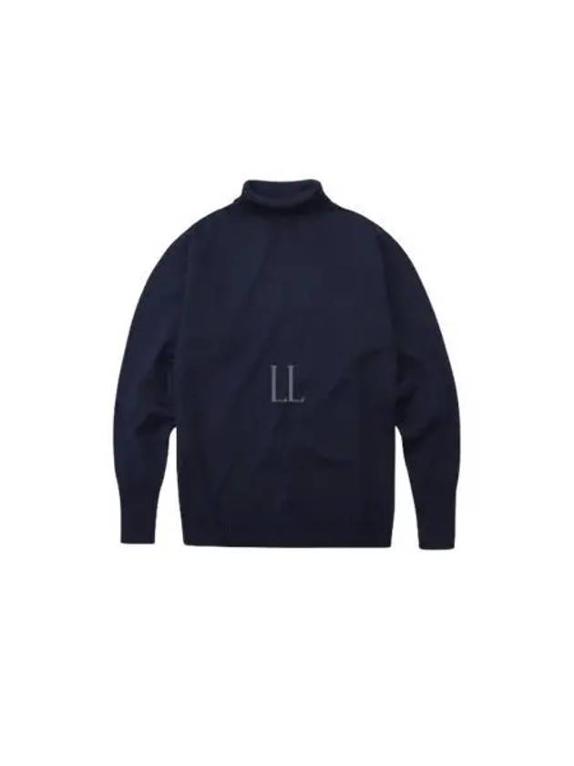 ANDERSEN Marine Turtleneck Navy Blue - ANDERSEN-ANDERSEN - BALAAN 1