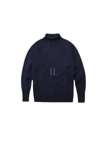 ANDERSEN Marine Turtleneck Navy Blue - ANDERSEN-ANDERSEN - BALAAN 1