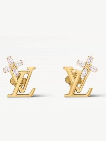 M02116 NEW LV Iconic Flower Earrings - LOUIS VUITTON - BALAAN 1