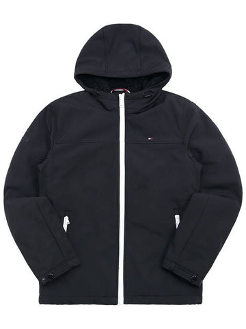 Sherpa hooded jacket - TOMMY HILFIGER - BALAAN 1